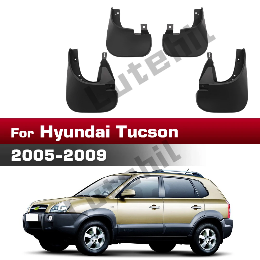 

Для Hyundai Tucson 2005 2006 2007 2008 2009, брызговики на крыло, брызговики, брызговики, автомобильные аксессуары