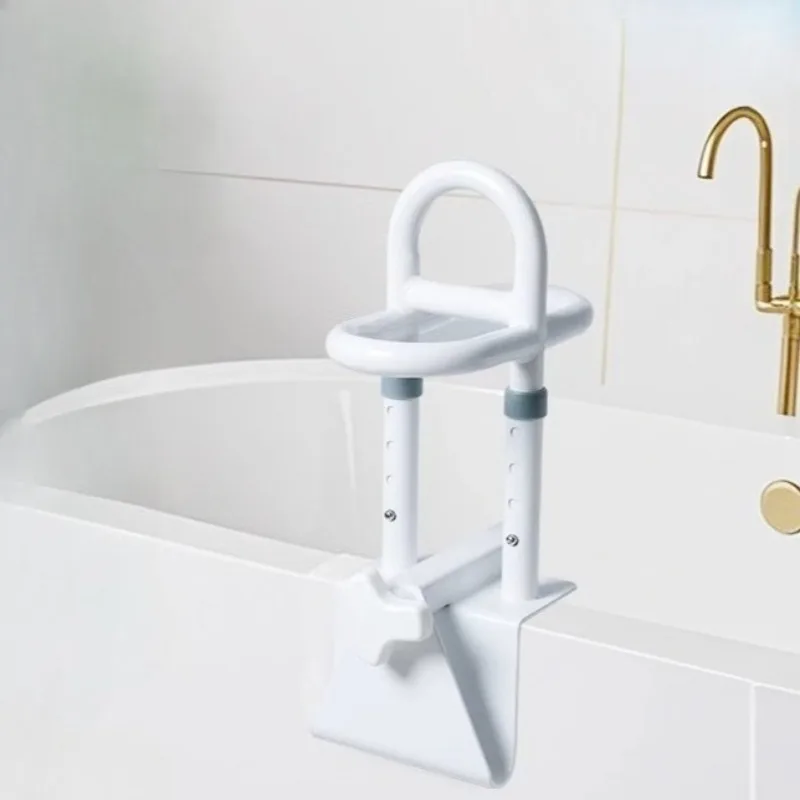 

High Carbon Steel Bathtub Safety Handrails Strong Safe Grip Auxiliary Anti-fall Grab Bars Non-slip Bathtub Accessorie Rails