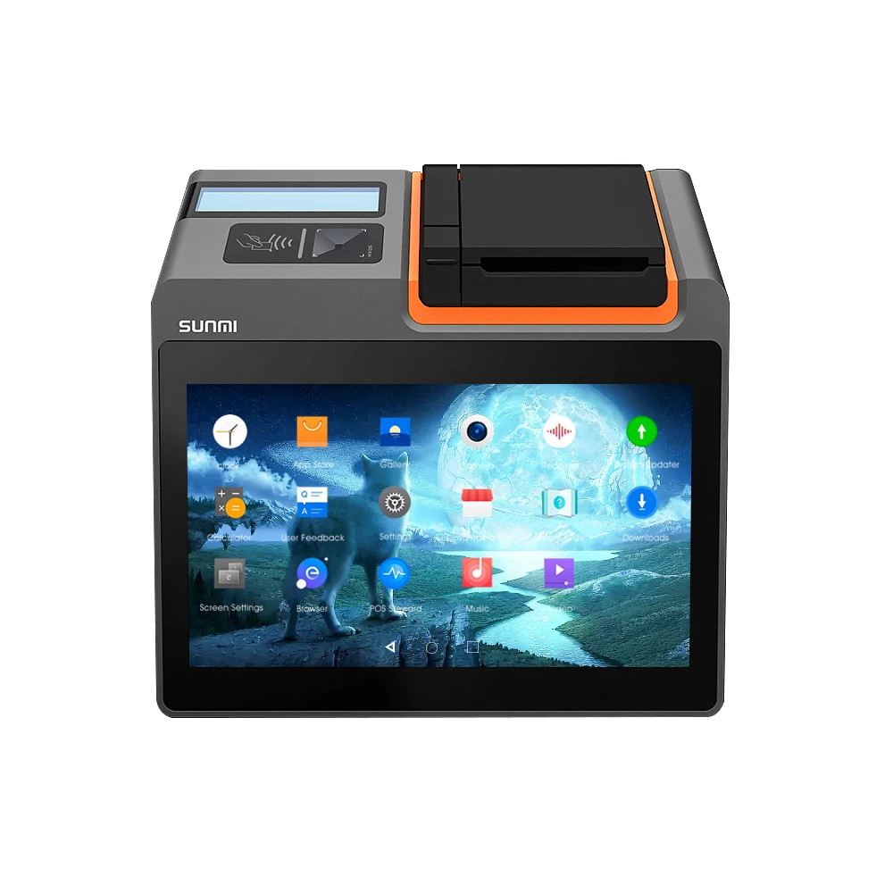 

Eposterminal Eftpos Machine T2 Mini 2GB+16GB 4G+NFC+Scan Pos Cash Register All in One Pos Terminal Industrial Pda Touch Pos