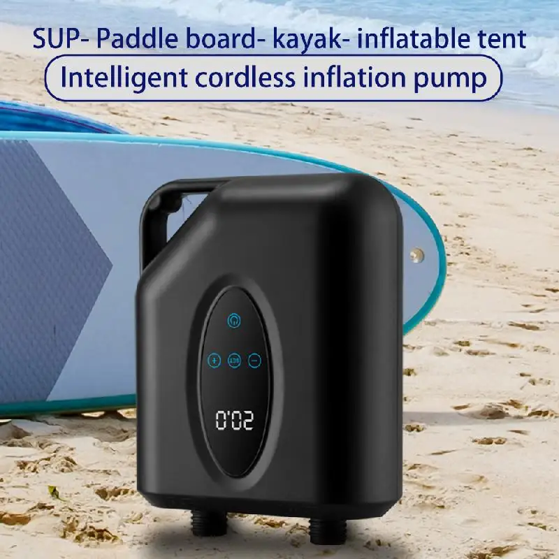 Electric Inflation Pump 20PSI High Pressure Smart SUP Air Pump Intelligent Dual Stage Inflation Deflation For Car Paddle Boards