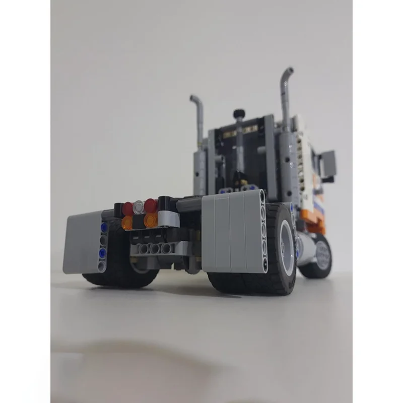 998 قطعة الساخن بيع Moc عالية التقنية مدينة فاخرة شاحنة رئيس نموذج اللبنات التكنولوجيا الجمعية الطوب لعبة طفل هدية عيد ميلاد #3