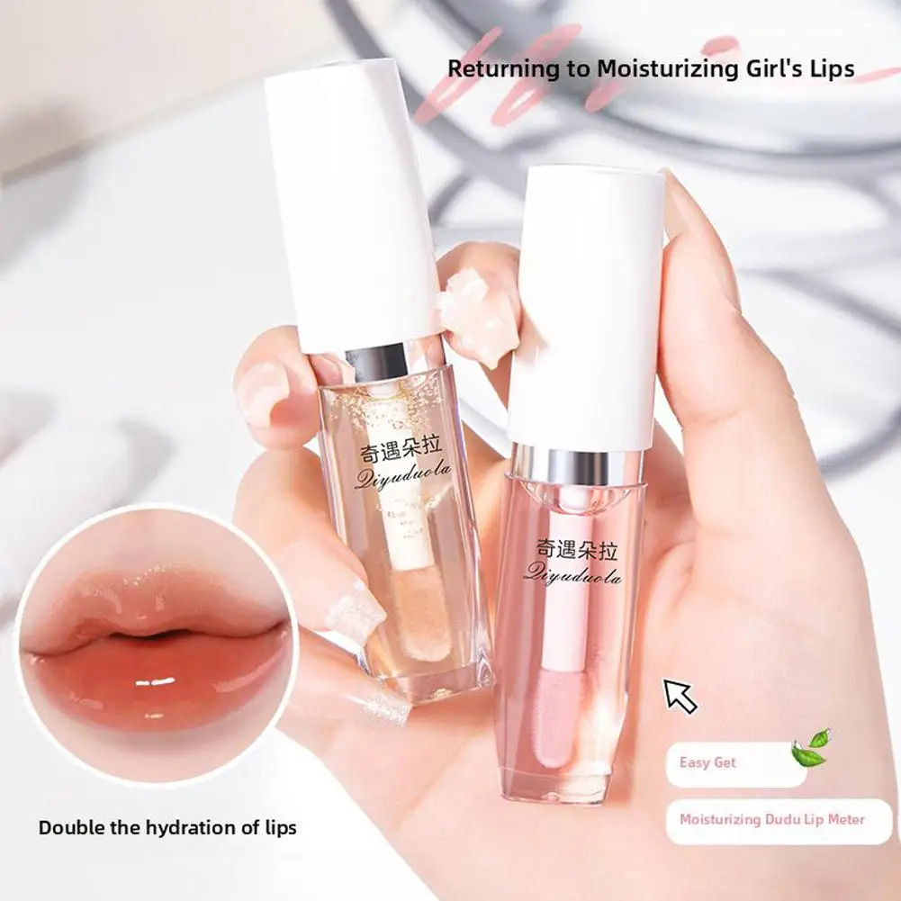 4ml Moisturizing Color Changing Lip Balm Color Changing Lip Tinted Oil Lip Non-sticky Care Plumping Oil Lip Long Essence La S8a2