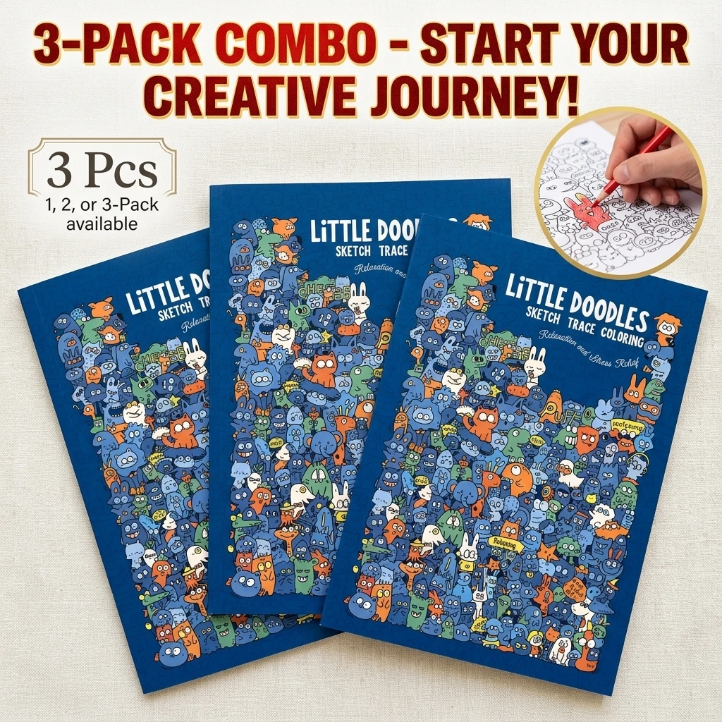 Decompression Graffiti Book Containing Exquisite Graffiti Patterns for You to Trace and Color Aiming to Provide Creativity