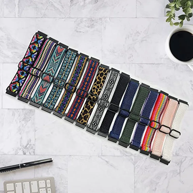 20 مللي متر 22 مللي متر حزام نايلون ل Amazfit GTR 42 47 مللي متر/GTR3 Pro/GTS/2e/3/4/2/GTS2 سوار صغير لفرقة Amazfit Bip S/U/3/5/ستراتوس 2 2S