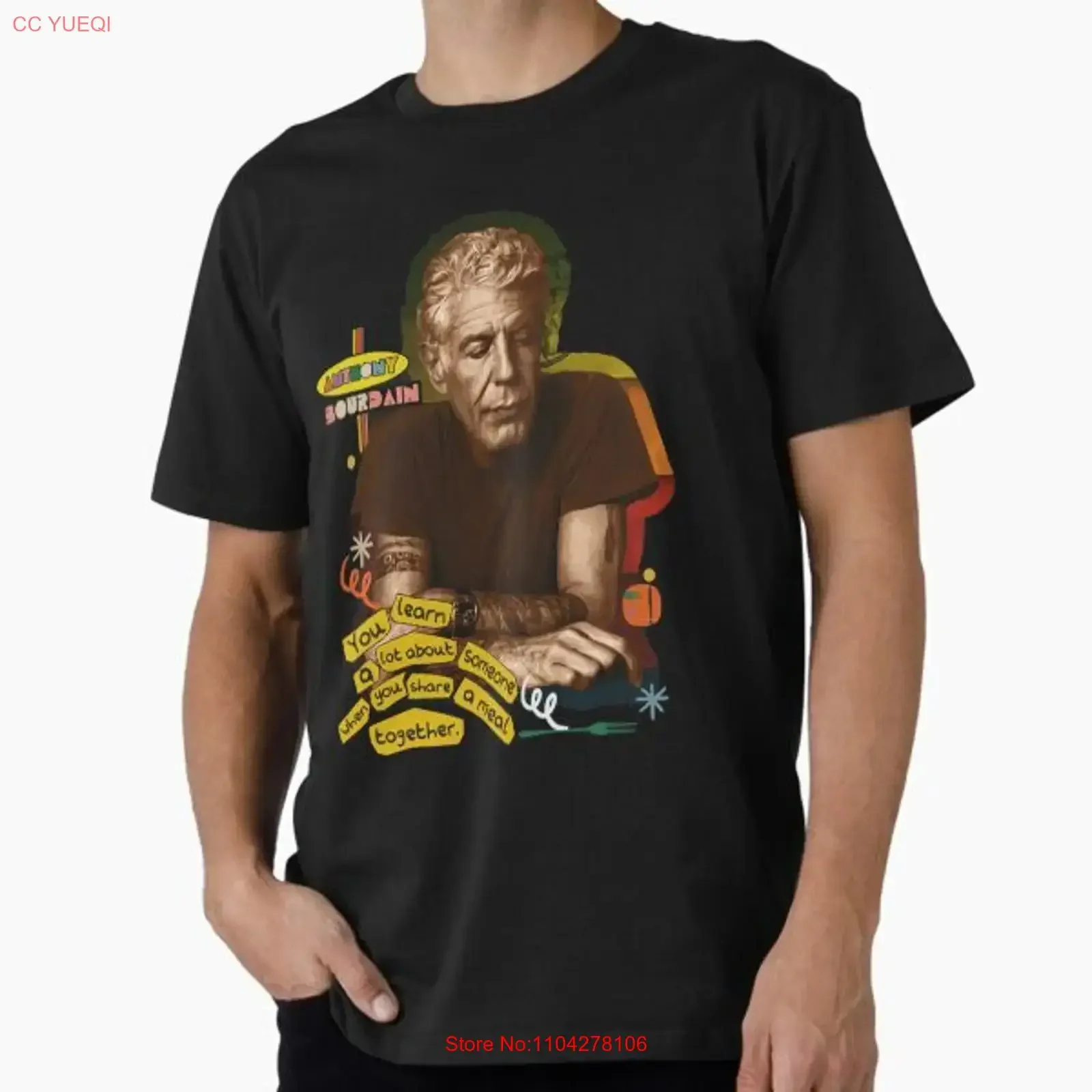 Kitchen Premium Made in USA Mens T Shirt S to 5XL vintage Washed Top For Everyday Wear Breathable Slightly homme Unisex