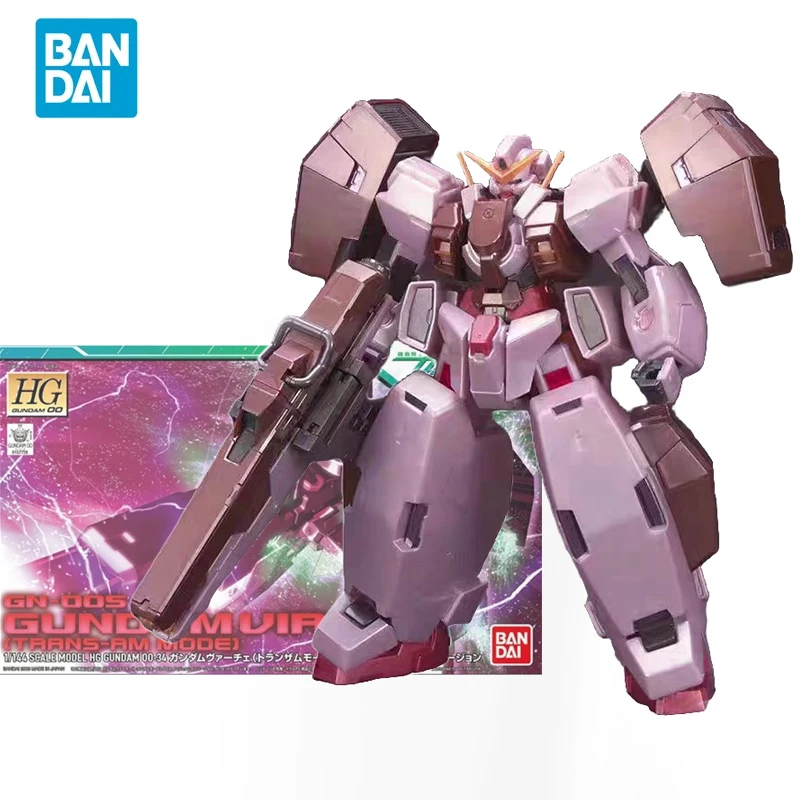 

Bandai Original Anime GUNDAM Model HG 1/144 GN-005 GUNDAM VIRTUE TAANS-AM MODE Action Figure Assembly Collect Model Toys for Kid