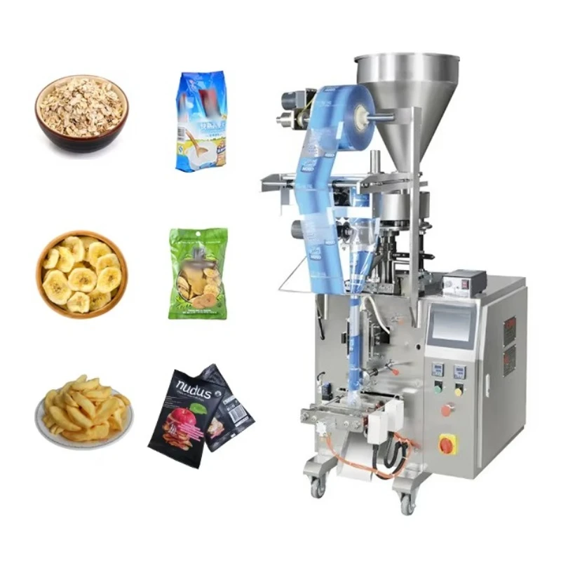 Vertical plastic bag nut oat candy bar bag packaging machine rice packaging machine
