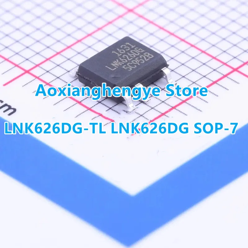 5PCS LNK626DG LNK626DG-TL SOP7 Energy-Effi cient, Off-line Switcher with Accurate Primary-side Constant-Voltage (CV) Control