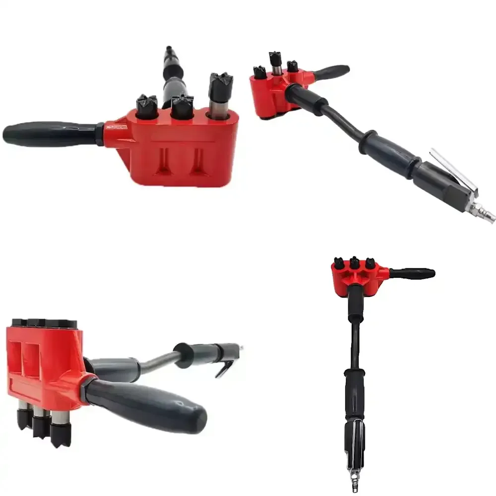 3 PC Compact Air Deck Scaler Scaling Hammer 8x less vibration than standard models IMPA 590291 590359 590364