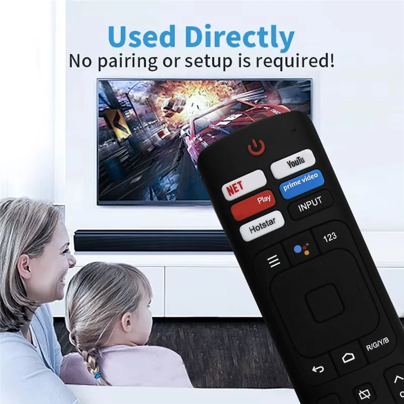Reemplazo de Control remoto de rendimiento estable-ERF3R69H para Hisense TV LC-43N610 55N6000 58N7503U 60N6200 65N5200 50H7GB 50H8C 55H5C