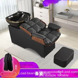 Factory direct sales Internet celebrity high-end barber massage semi-reclining beauty salon hair salon special