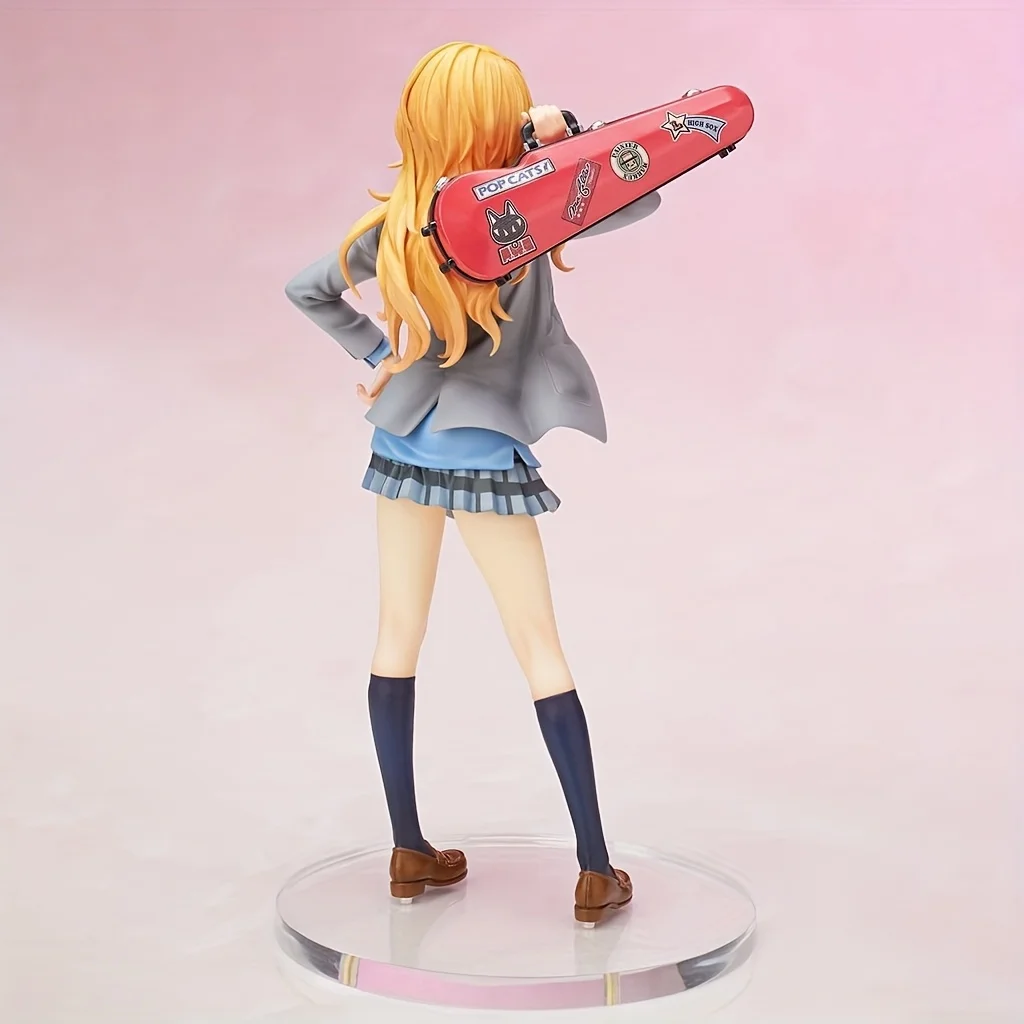 Figurki anime Miyazono Kaori, ozdoby na figurki, małe prezenty, dekoracje do pokoju, prezenty świąteczne