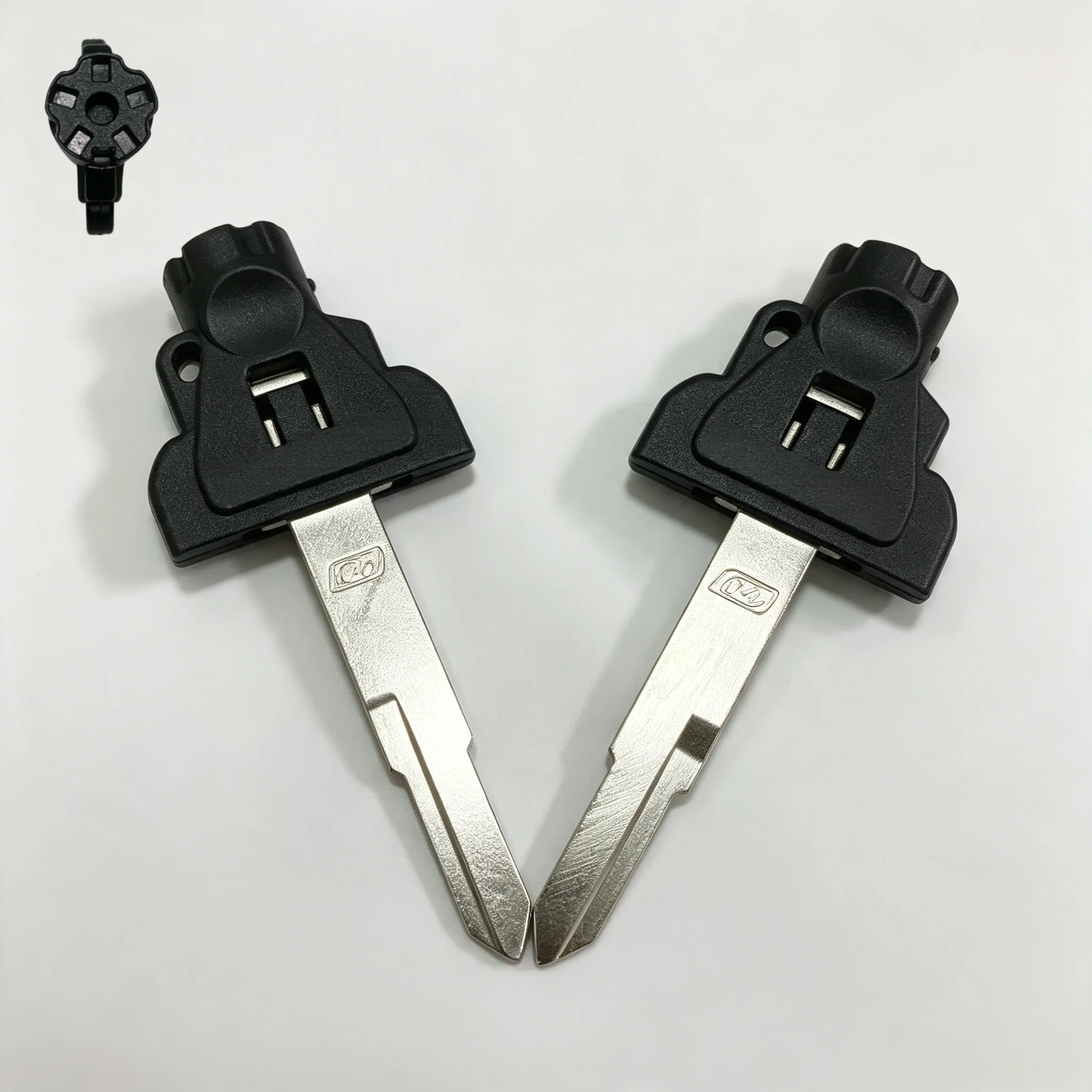 Llave Virgen de Repuesto para Motocicleta KYMCO Scooter con Bloqueo Magnético Antirrobo CT250 300 400 Racing Kcc Acc LIKE150