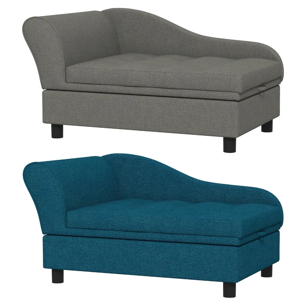 

Pet Sofa, Dog Sofa for Small Medium Dogs with Storage