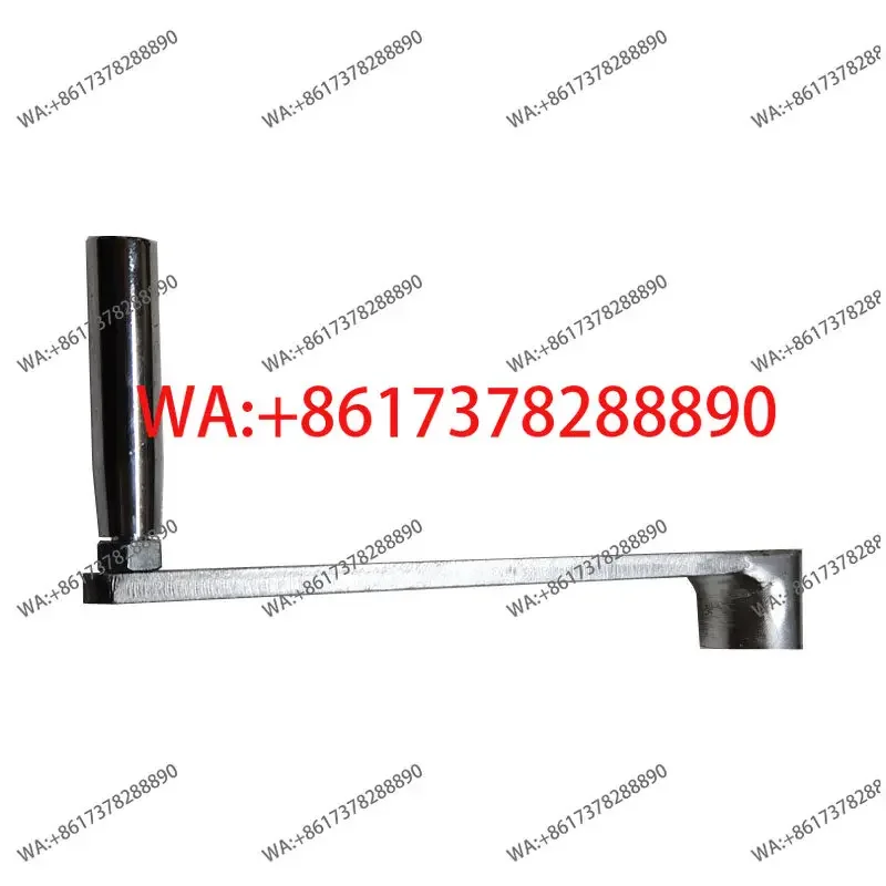 Mechanical equipment Hand crank inner square crank handle square hole transmission wrench Hand crank four corner