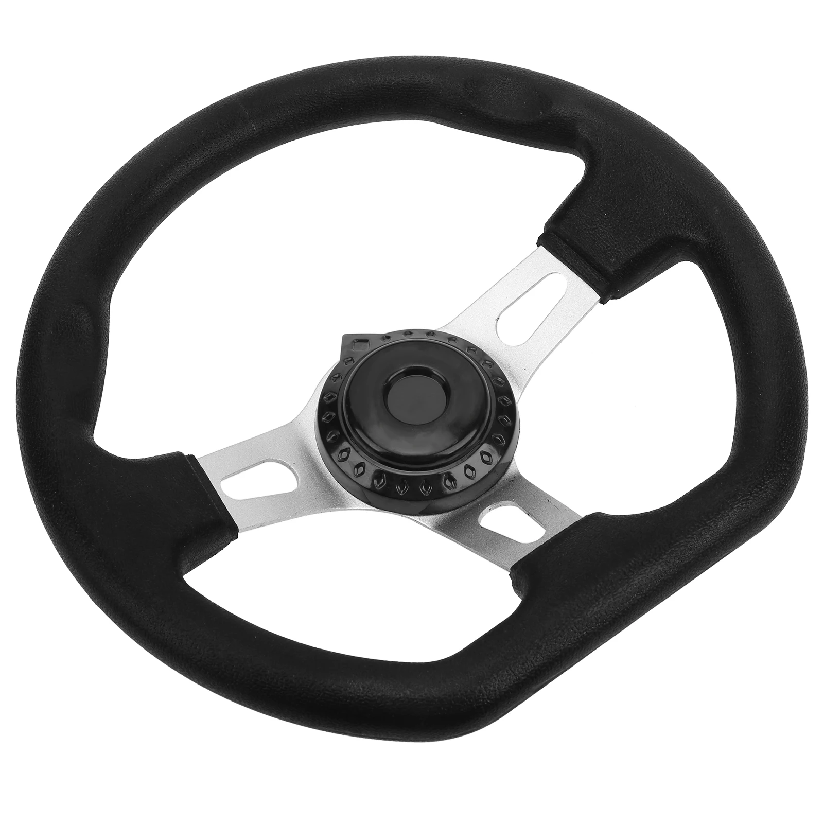 Off‑Road Kart Steering Wheel 270mm 3 Spokes Modification Universal for 150cc‑250cc Engines Kart Racing Steering Wheel