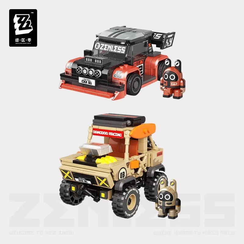

Pre-sale Official Genuine Zenless Zone Zero Speed Legend Series Bombu Toy Car Assembled Ornaments Anime Peripheral Gifts