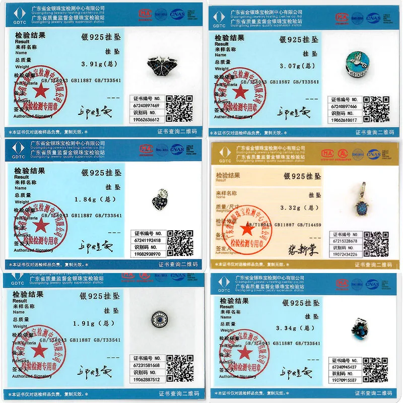 Blue Charms Beads Pendant Original 925 Silver Sterling Starry Sky Planet Devil Eye Charms Fit Bracelets Women DIY Jewelry Making