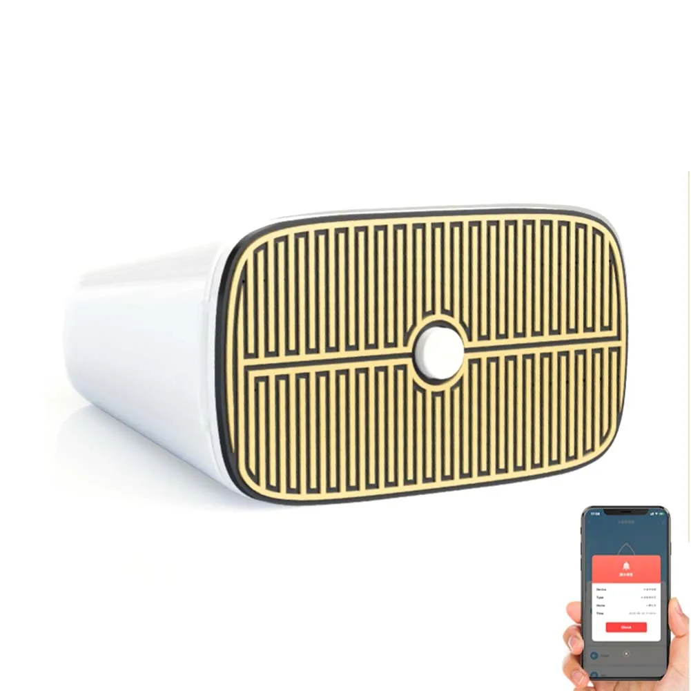 

1 шт., датчик утечки для умного дома для Tuya для Zigbee с 82 электродами высокой плотности, пластиковая система мониторинга воды