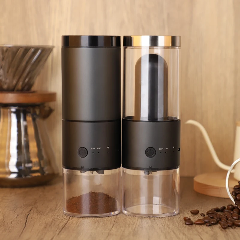 Electric Coffee Grinder Portable Coffee Bean Grinder Ceramics Grinding Core USB Type-C Charging Mini Coffee Bean Mill For Travel