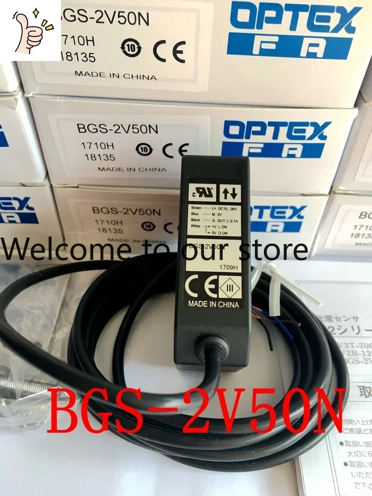 2026.4 New Original OPTEX Photoelectric Switch BGS-2V50BGS-2V50BGS-2V50BGS-2V100 From Japan