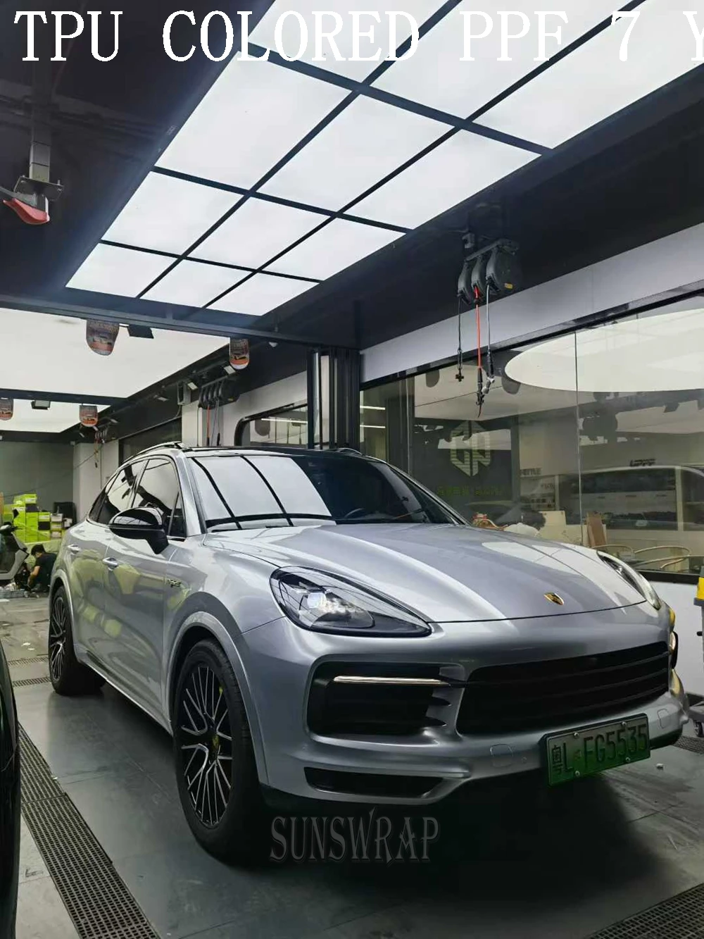 TPU PPF Super Glossy Metallic Silver Car Paint Protection Film - Scratch Resistant Wet Application for Yachts Planes 5x52ft/roll