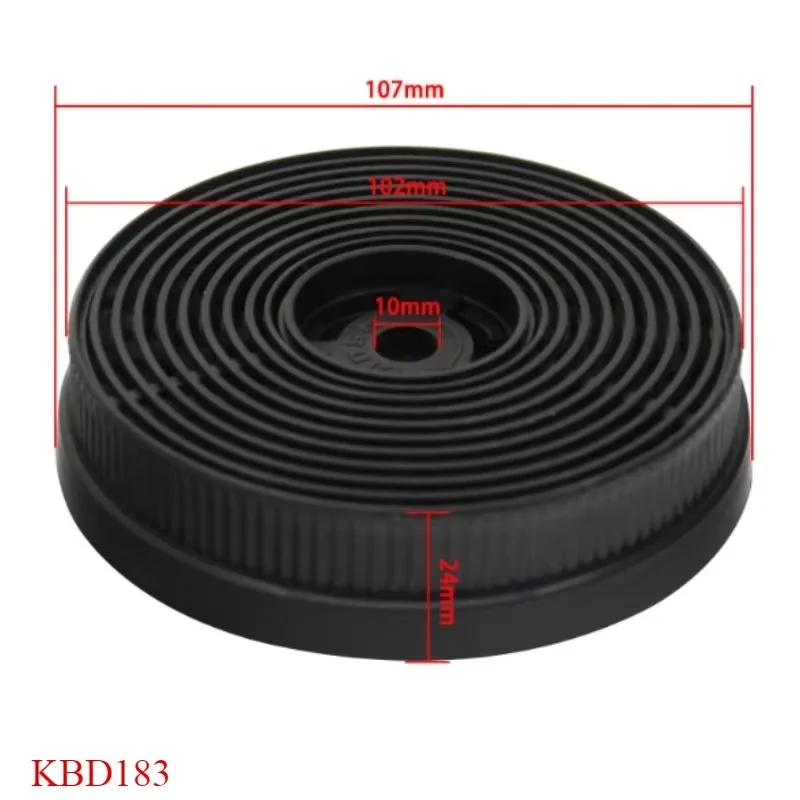 High-efficiency Activated Carbon Plastic Filter KBD183 for Household Kitchen Range Hood Carbon Pellets Carbon Mesh Accessories view 2