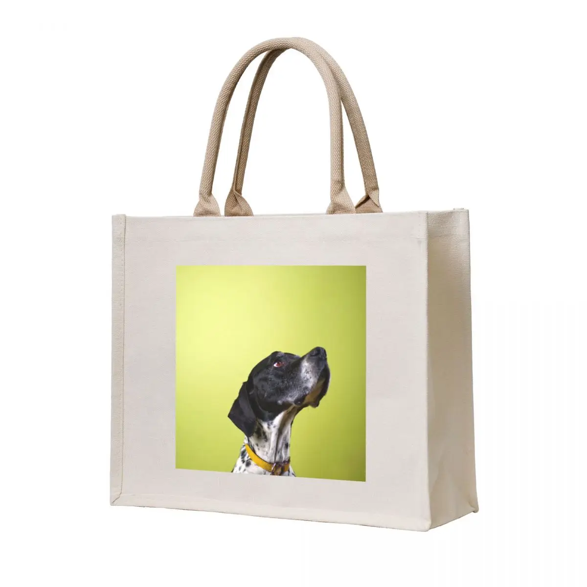 

English Pointer Dog Portrait Tote Bag Handbags Canvas bag shopping bags foldable tote bag men
