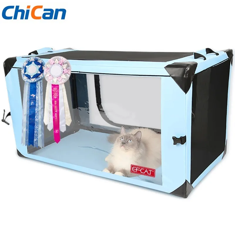 

【Hot】Large Exhibition Cage For Show Foldable Cattery Delivery Room Professional Racing Cage