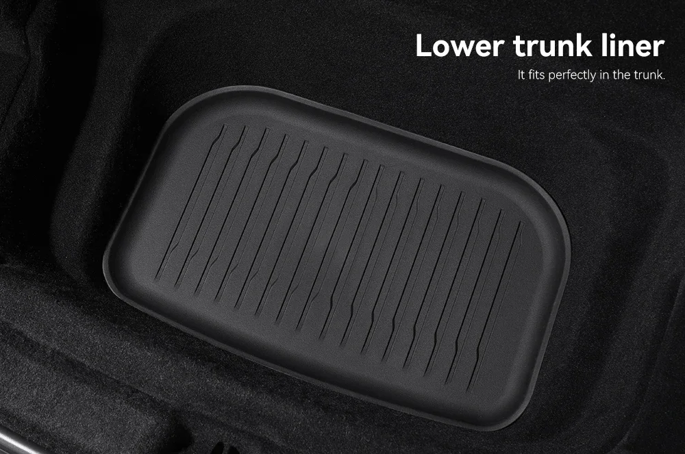 YZ Für Neues Tesla Model Y Juniper 2025-2026 Premium/Performance TPE Auto-Fußmatten Mit Metallpedalen Ganzjährig Wasserdicht – Detail 15