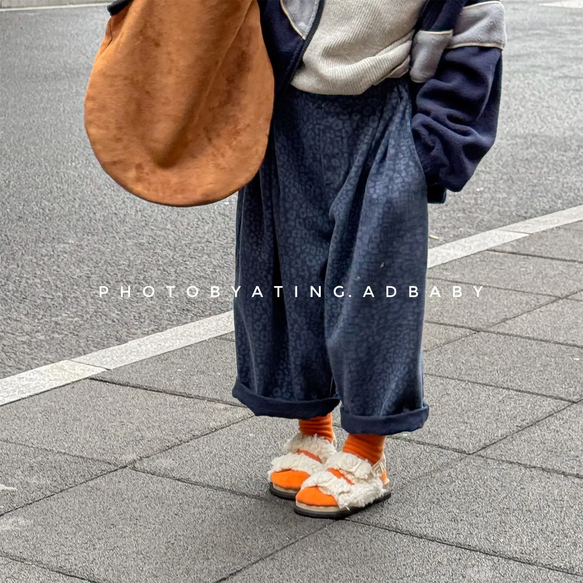 

2025 Fall Kids Pants Korean Style Boys Girls Wide Leg Trousers Casual Long Pants Elastic Waist Soft Cotton Comfortable 1-8 Years