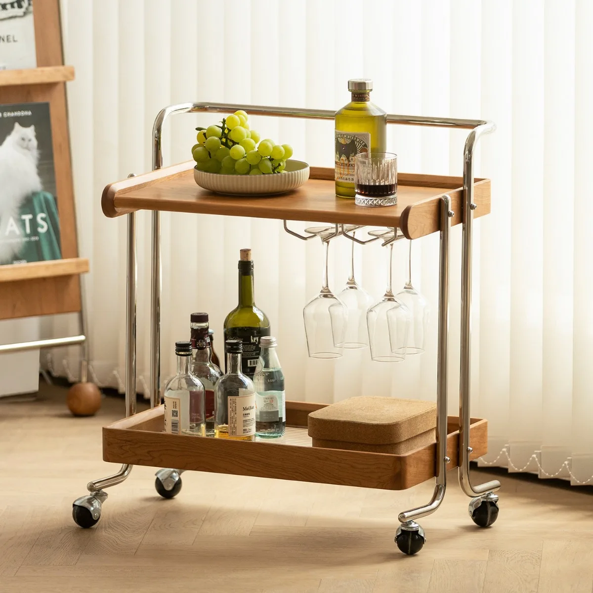 

Collection, medieval, trolley, solid wood, side table, living room, sofa, mobile