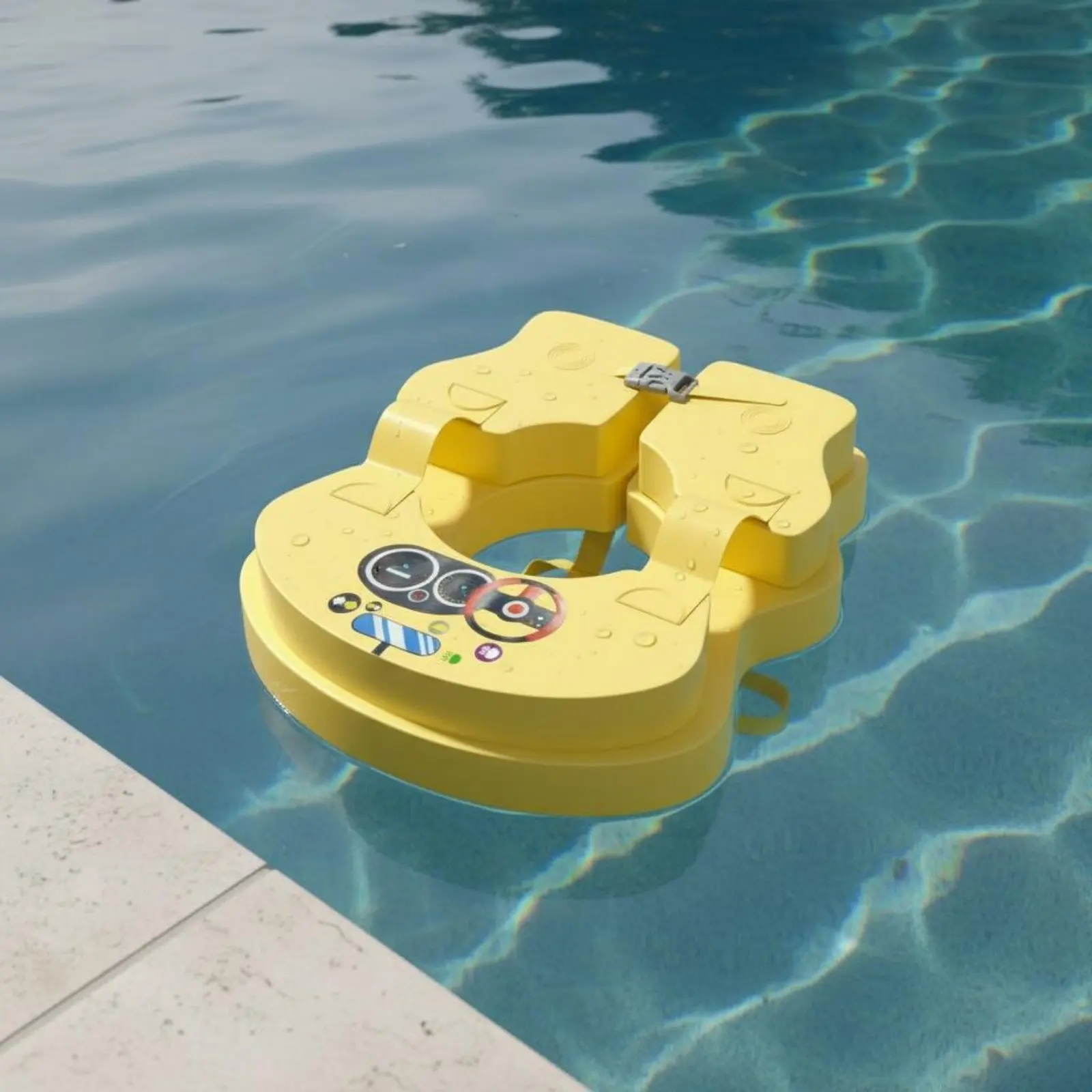 Baby Swim Float Inflatable Complimentary Infant Pool Buoyancy Aid Baby Swimming Buoyancy Aid Non Water Toy Portable for Babies