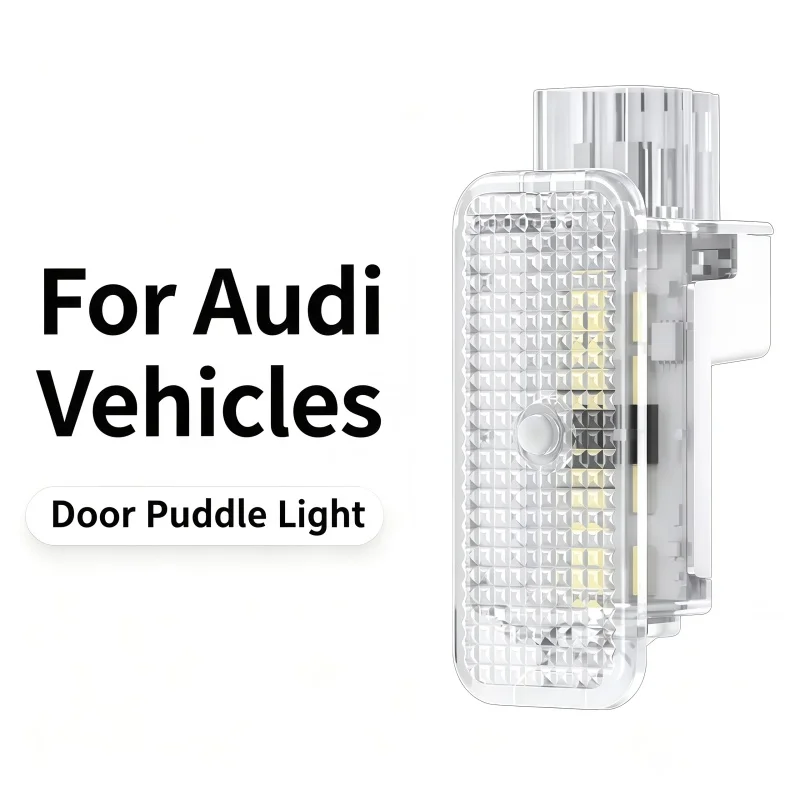 For Audi  A5 A6 C5 C6 A3A4 B9 A7 A8 Q7 Q5 Q3 RS TT Sline Quattro LED Seven-color Flashing Ambiance Car Warning Lights Welcoming