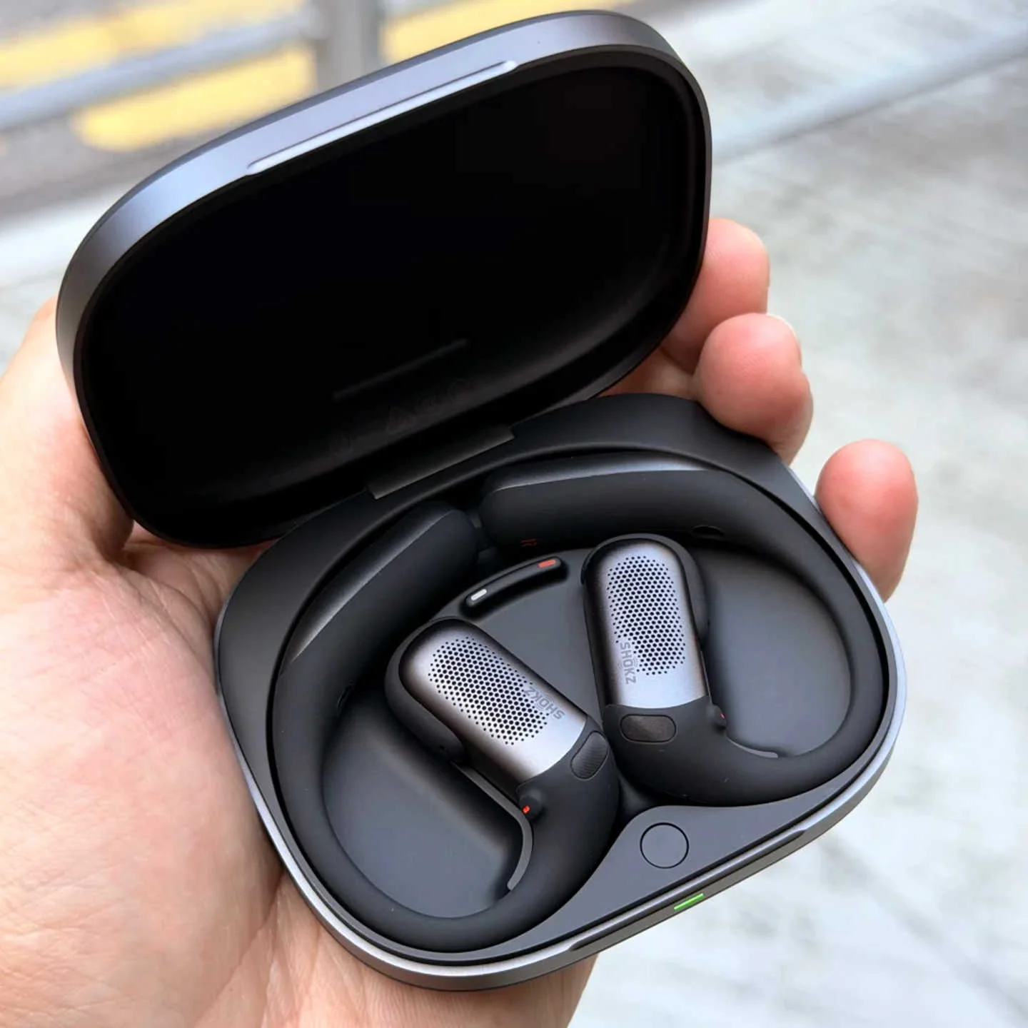 Originele SHOKZ OpenFit Pro Open T010 True Wireless Open-Ear Hoofdtelefoon 50 uur speeltijd Dolby Atmos IP55 Waterdicht Air Conduction Oordopjes