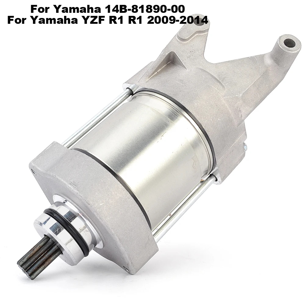 

Motorcycle Electrical Engine Starter Motor For Yamaha YZF R1 R1 2009-2014 14B-81890-00