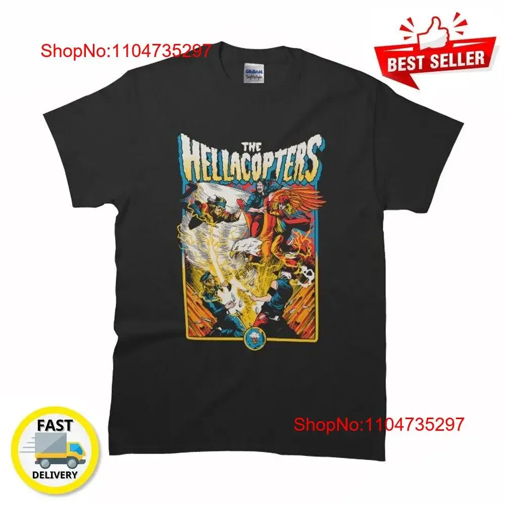 Camiseta The Hellacopters Eyes of Oblivion Nicke Andersson MAN MUJER S a 5XL vintage lavada cómoda transpirable moda suave