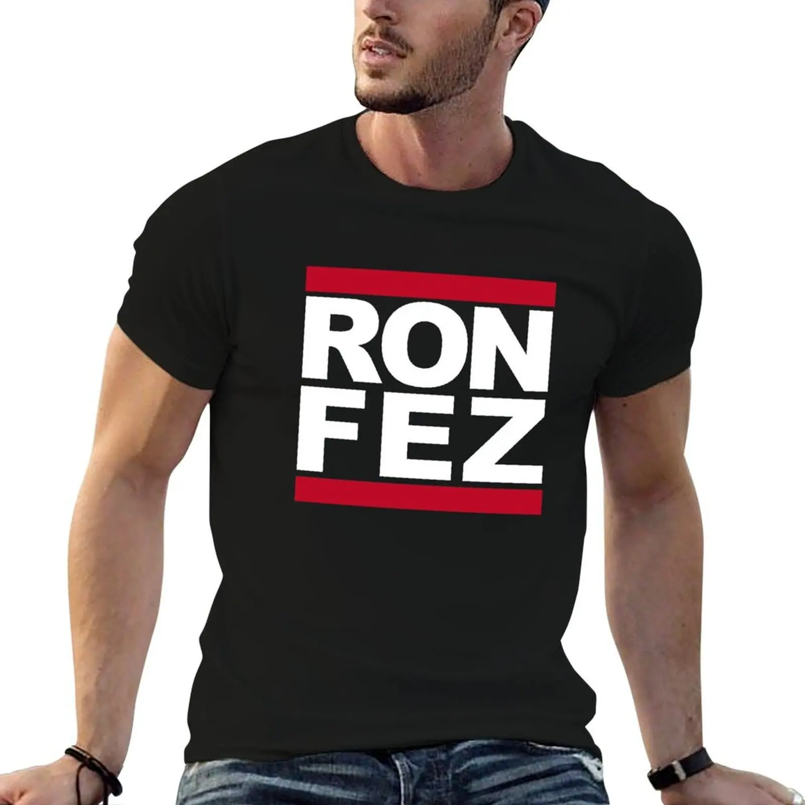 

shirt designer cotton shirt RON FEZ man luxury man t shirt T-Shirt t man t
