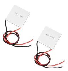 2pcs TEC1-12706 Heatsink Semiconductor Refrigeration Tablets 12V 6A 60W Thermoelectric Cooler Cooling Peltier Plate Module