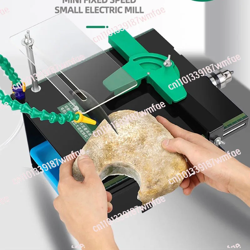 

1850W table mill jade cutting machine grinding engraving machine small cutting machine table saw