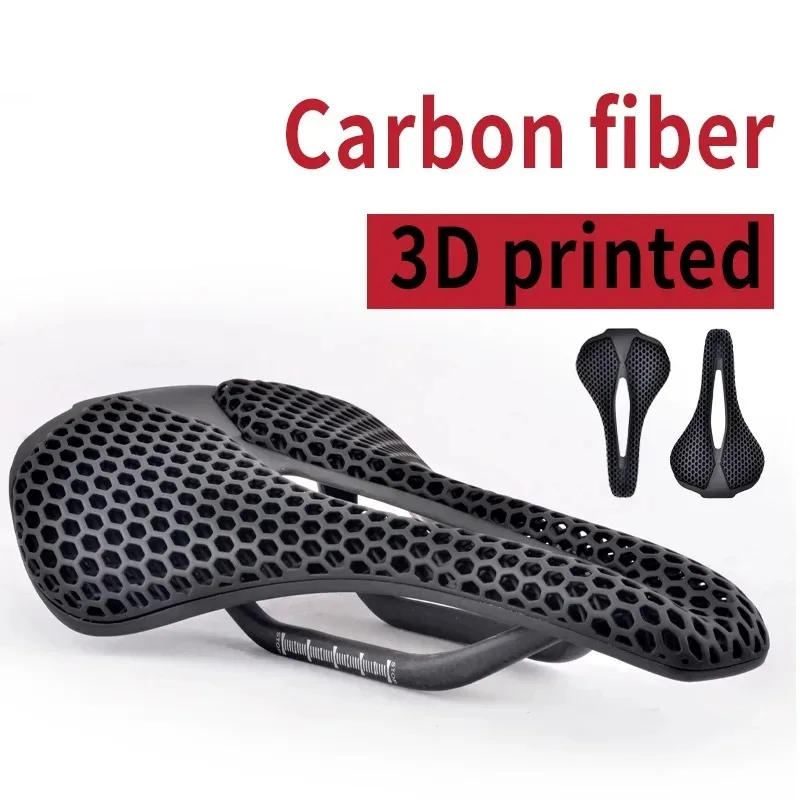

GOLDIX Седло с 3D принтом, велосипедное сиденье, подушка для велосипедного седла, 3D карбоновое седло, гоночный дорожный горный велосипед, удобный легкий вес