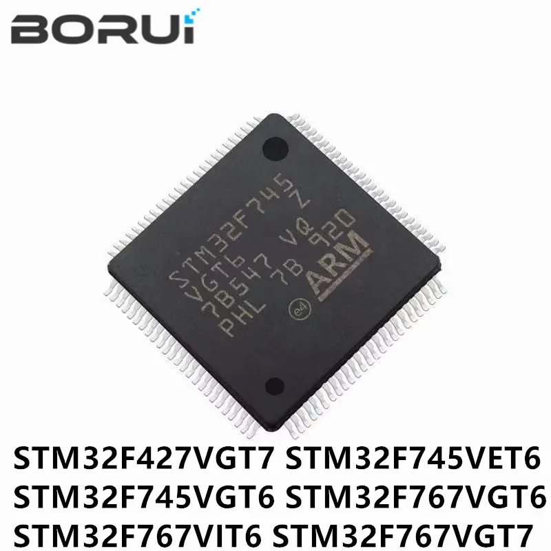 

STM32F427VGT7 STM32F745VET6 STM32F745VGT6 STM32F767VGT6 STM32F767VIT6 STM32F767VGT7 fplq100 Новый и оригинальный подходит для одного