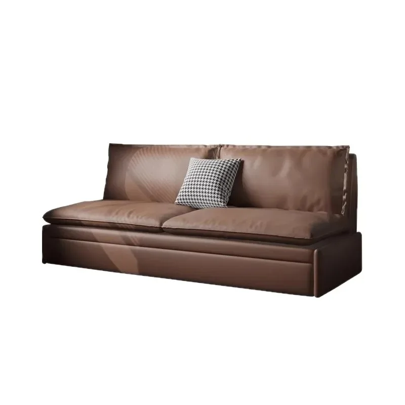 

Small apartment sofa bed dual-purpose folding cream wind living room multi-functional cat paw cloth book room single person