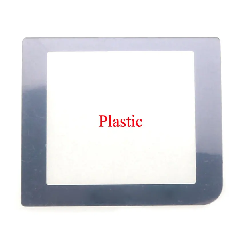 YuXi Pengganti Lensa Layar Kaca Plastik untuk Gameboy Pocket GBP Penutup Pelindung Lensa Layar LCD