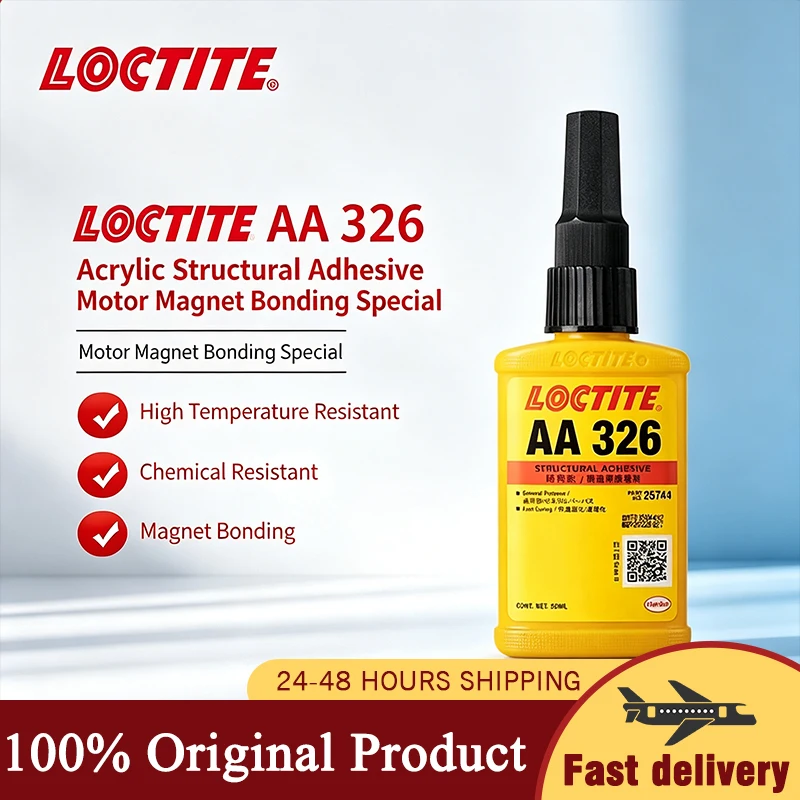 Original Loctite AA 326 Acrylic Adhesive High Viscosity Speedbonder Structural Adhesive Fast Fixture