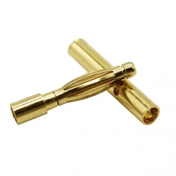 Juego de 40 Uds. Conector electrónico de Motor con conector Banana bajo macho hembra