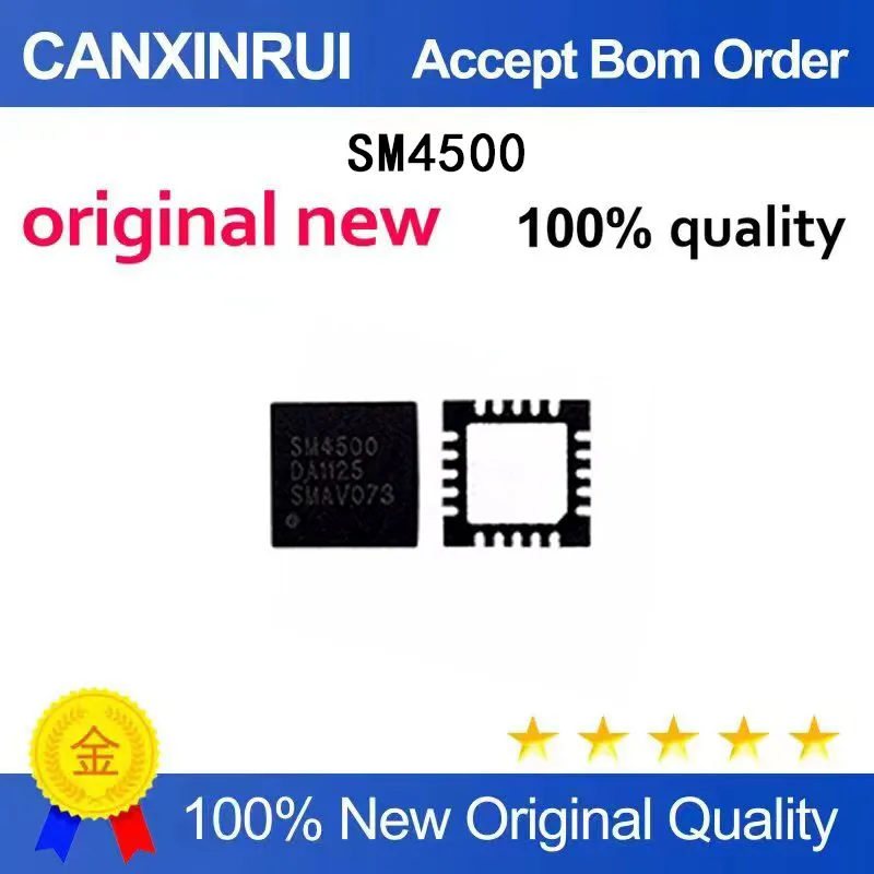 

(5-100 Pieces) Brand new original SM4500 4500 QFN-20 spot chip IC