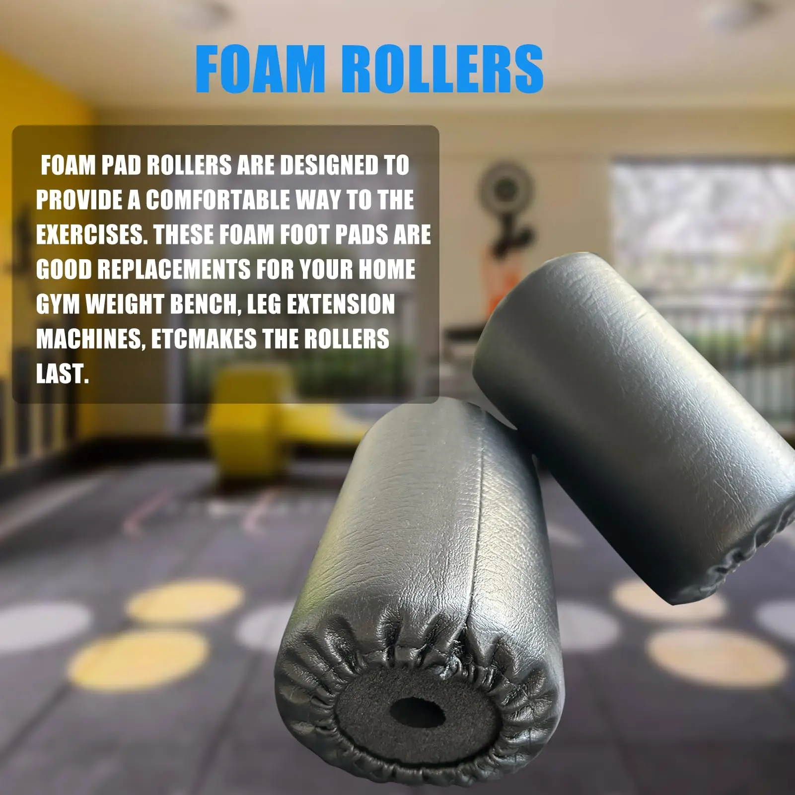 Multi-Function Fitness Stool - High-Density Foam Bench with Leg Workout Attachment for Home Gym