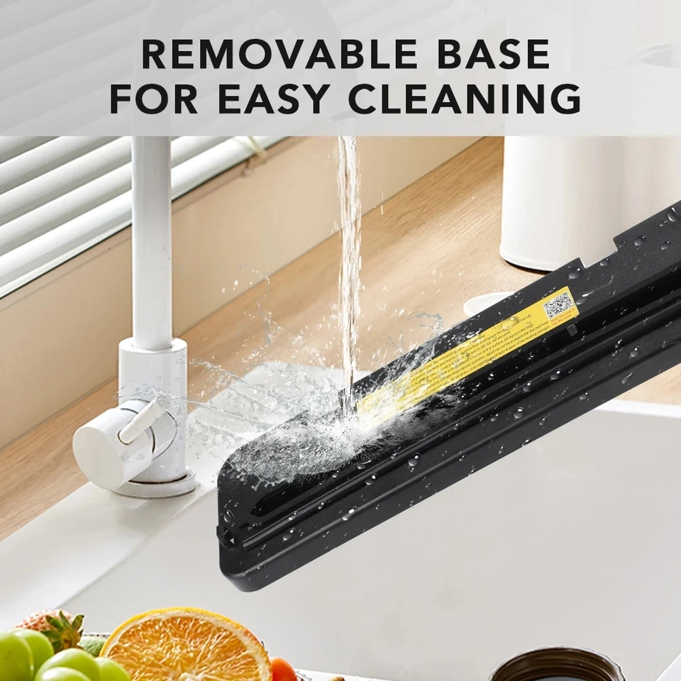 Electric Vacuum Sealer Machine Dry/Wet Food Packaging Seal To Keep Fresh Touch Buttons Digital Display Vacuum Packaging Machine