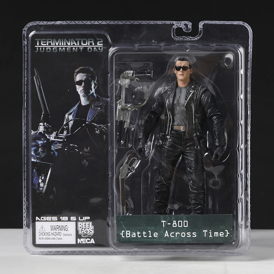 NECA ターミネーター 2 アクションフィギュア T-800 / T-1000 PVC
